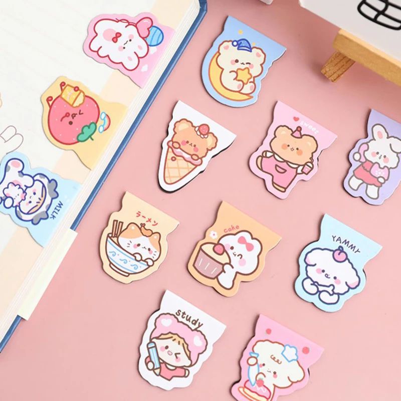 

Cartoon Magnetic Bookmark