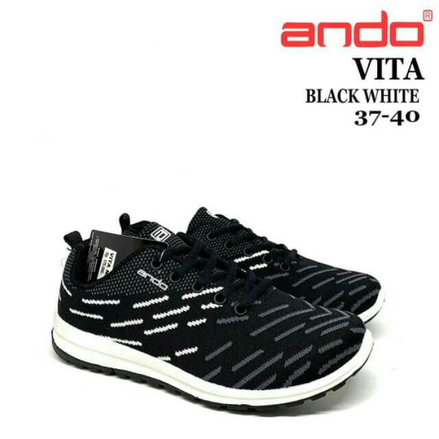 Sepatu ANDO - Sepatu Sneakers Wanita ANDO Original