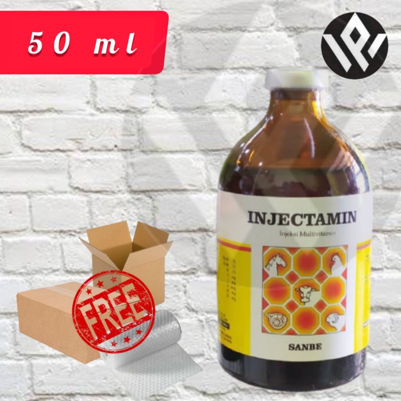 Injectamin 50 ml Multivitamin Hewan
