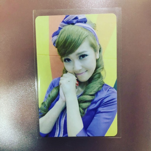 SNSD JESSICA HOOT PHOTOCARD