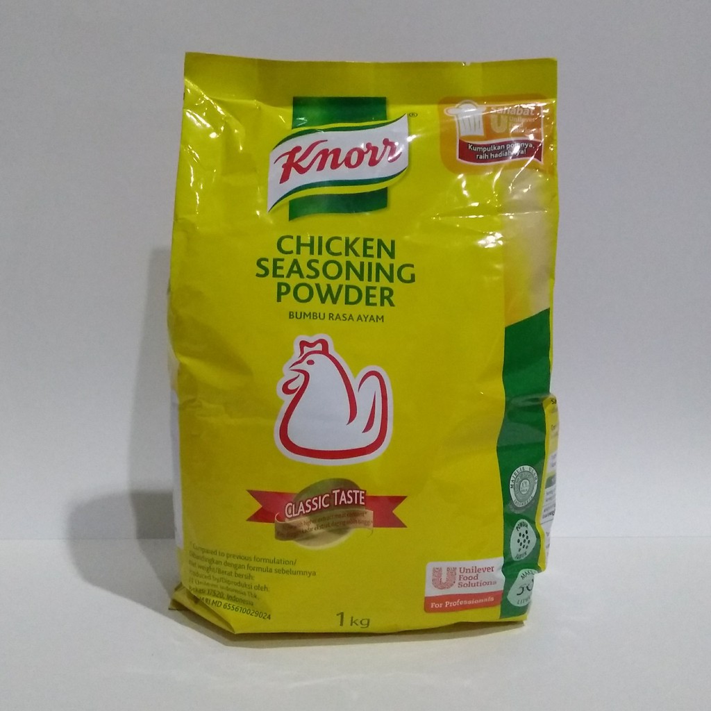 

Chicken Seasoning powder (Bumbu rasa Ayam) 1 kg Refill brand KNORR