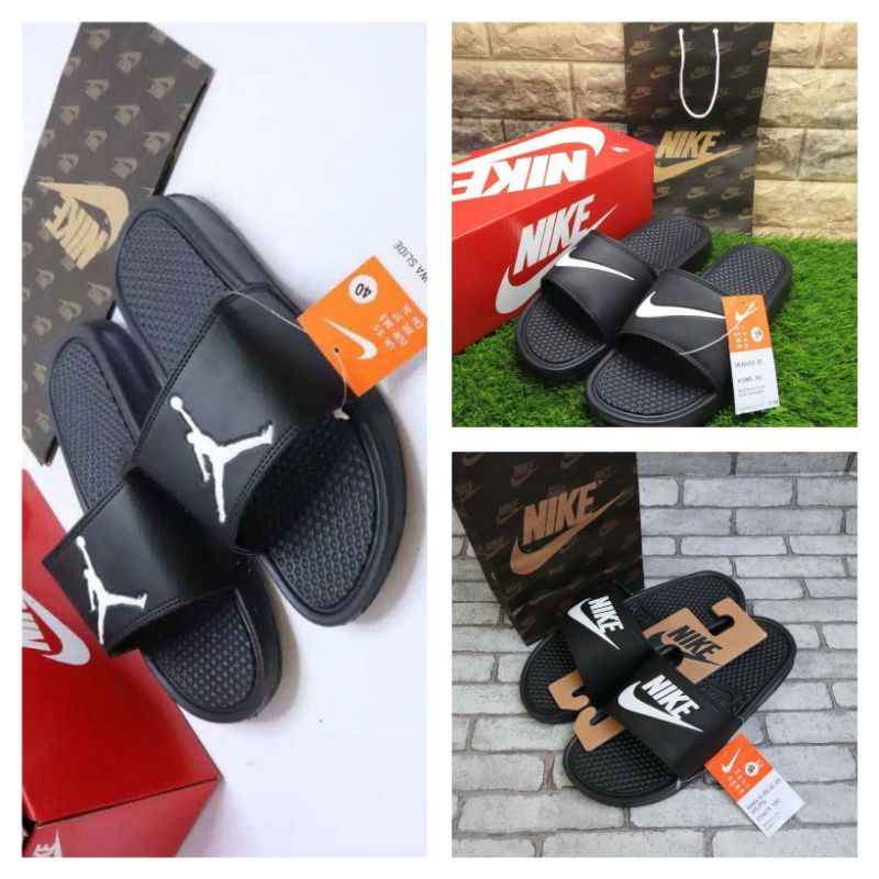 Sandal Pria/Wanita Slip On Nike Jordan Terlaris