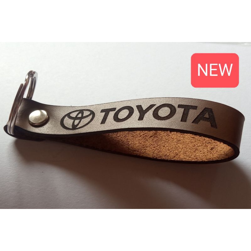 Gantungan kunci MOBIL Kulit logo Toyota