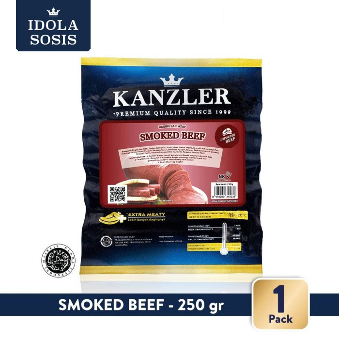 

1 Pack - Kanzler Smoked Beef 250gr