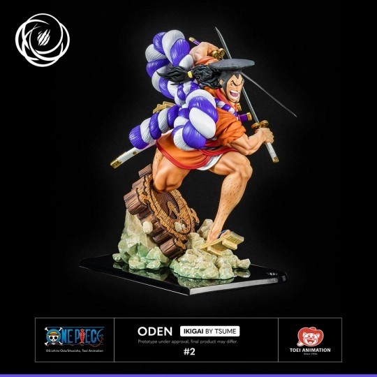 Figure One Piece Original Tsume Art Ikigai Kozuki Oden Statue