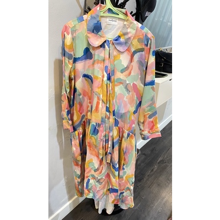 nadjani oceana dress pink