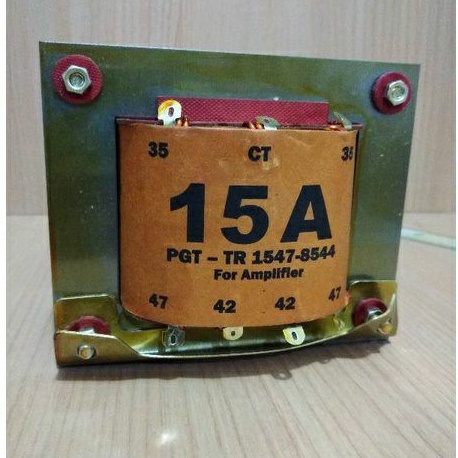 TRAFO BELL 15A TEMBAGA MURNI 35V/42V/47v