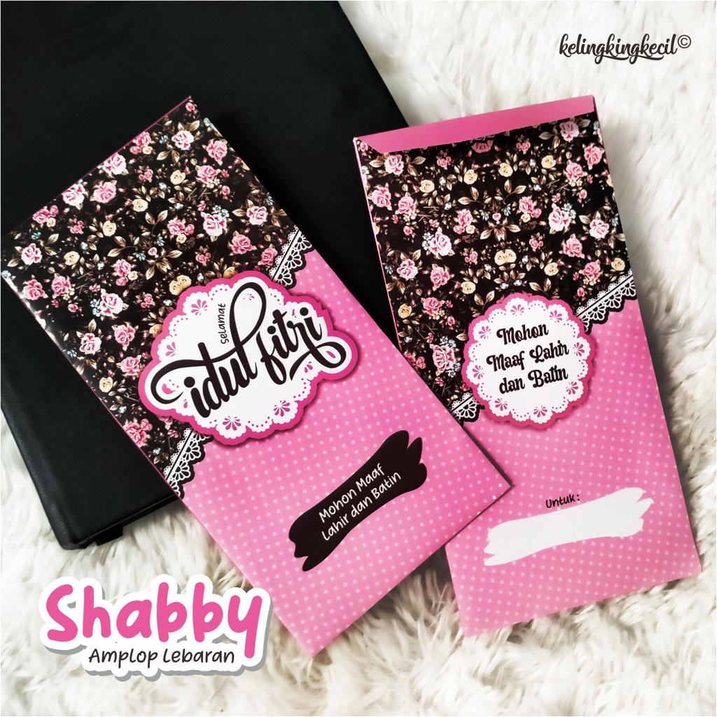 

AMPLOP LEBARAN 2022 - SHABBY CHIC BESAR