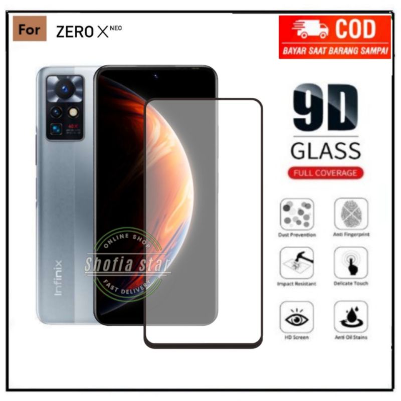 TEMPERED GLASS INFINIX ZERO 5G ZERO XNEO X X PRO ANTI GORES KACA FULL SCREEN