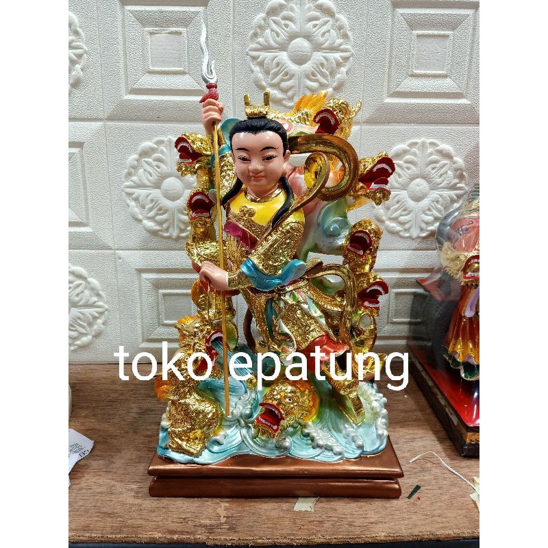 patung dewa naca nacha locia 9 naga uk 16 inc