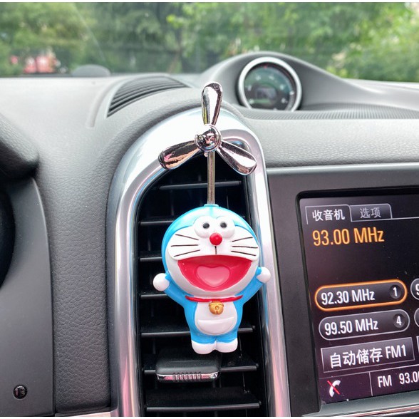 KIPAS KARTUN DORAEMON dkk Limited Jepit AC Parfum Parfume Pewangi Kapul Pengharum Mobil