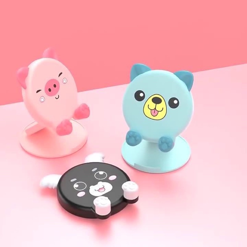 ANG HOLDER HP KARAKTER TATAKAN MEJA / STAND HP CARTOON ANIMASI LUCU IMUT PENYANGGA HP TERBARU