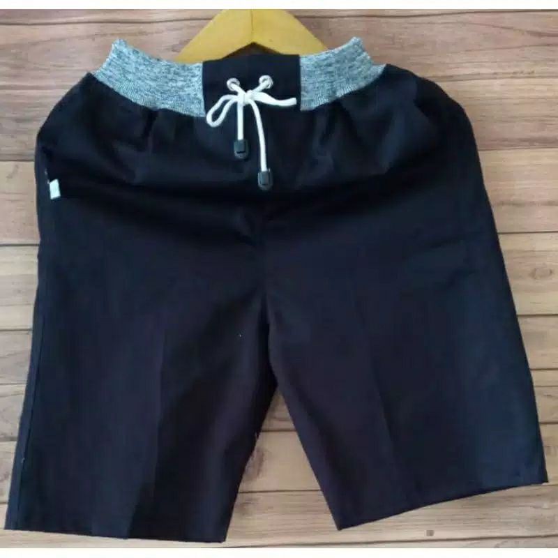 Celana Pendek Pria Dewasa CHINO Rip Pinggang Karet Kolor Premium