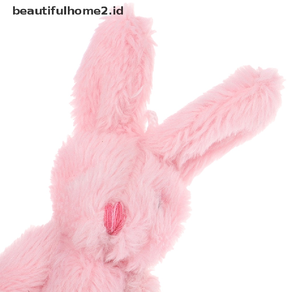 [beautifulhome2.id] 5Pcs 6cm Mini Joint Rabbit Pendant Plush Bunny For Key Chain Bouquet Toy Doll ID