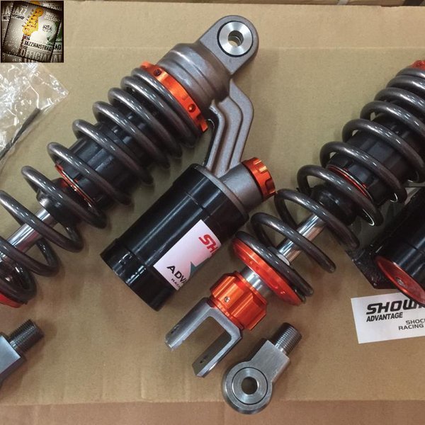 SHOCK BREAKER BELKANG MERK SHOWA TABUNG ATAS MODEL KTC EKTREM UK 340 MM SUPRA