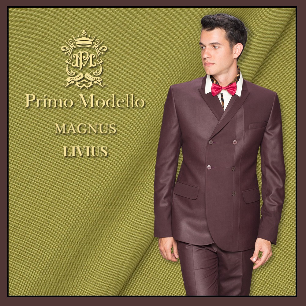 Fasentro Primo Modello Magnus Kain Bahan Meteran Premium Maxistyle - 10cm