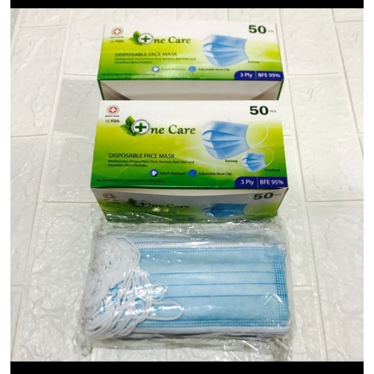 masker necare 3ply isi 50pc