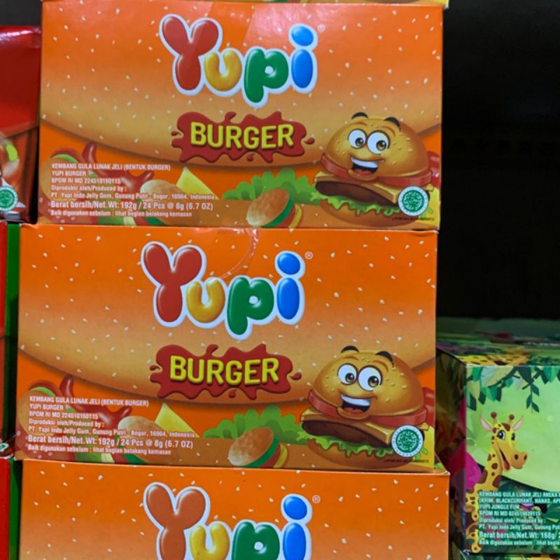 

yupi @ 500 isi 24 pcs / box
