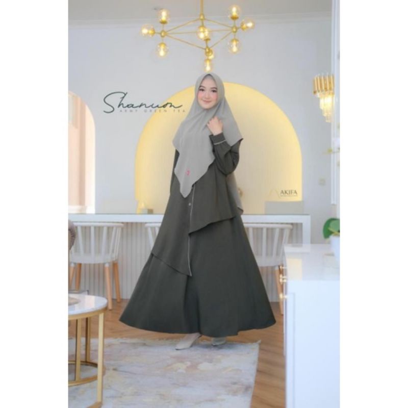 READY STOK Shanum Set Syari