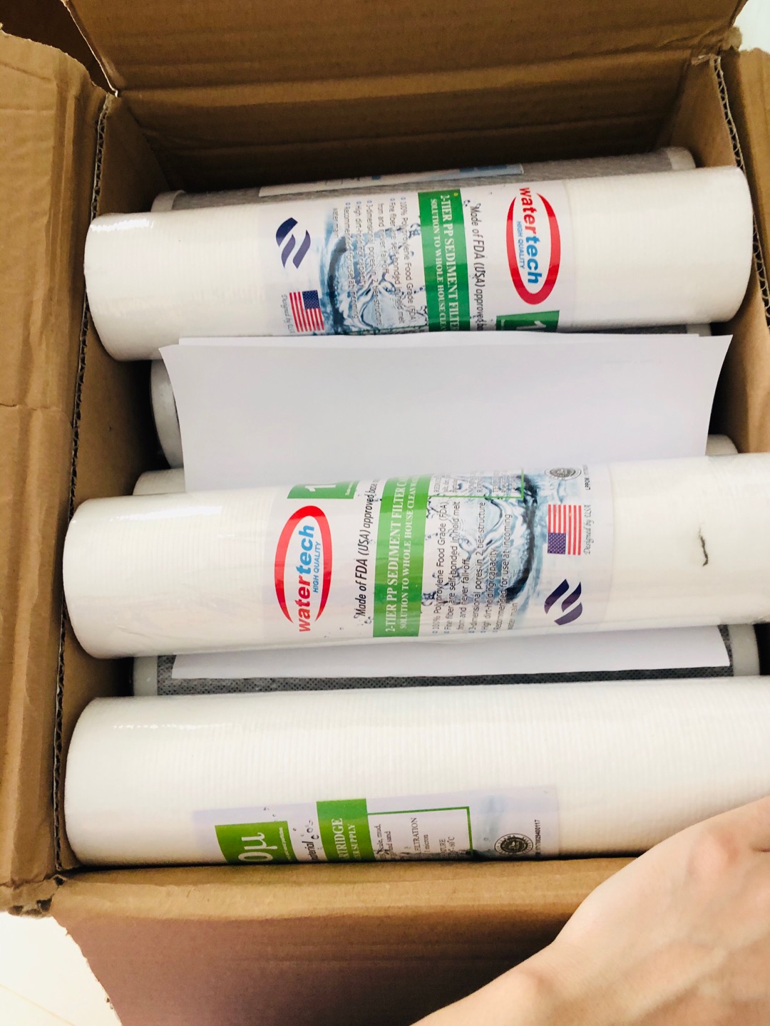 Paket 3 Refil Filter Cto Activ 10 ( Coconut Activated Carbon )