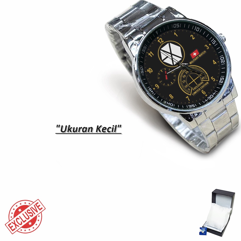 Jam Tangan Rantai Couple EXO 1 (Awesome)