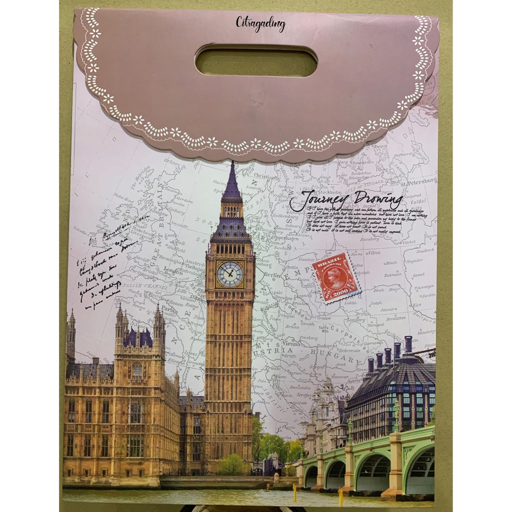 PAPER BAG PITA KANTONG M KERTAS MOTIF POLOS PARCEL BINGKISAN BUNGKUS KEMASAN GOODIE BAG ULANG TAHUN-13