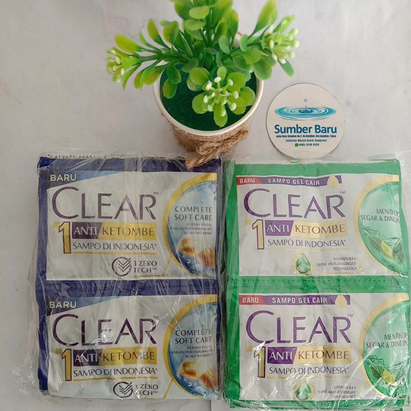 SHAMPO /SHAMPO CLEAR /CLEAR SHAMPO /CLEAR SHAMPO ANTI KETOMBE /SHAMPO CLEAR RENTENG