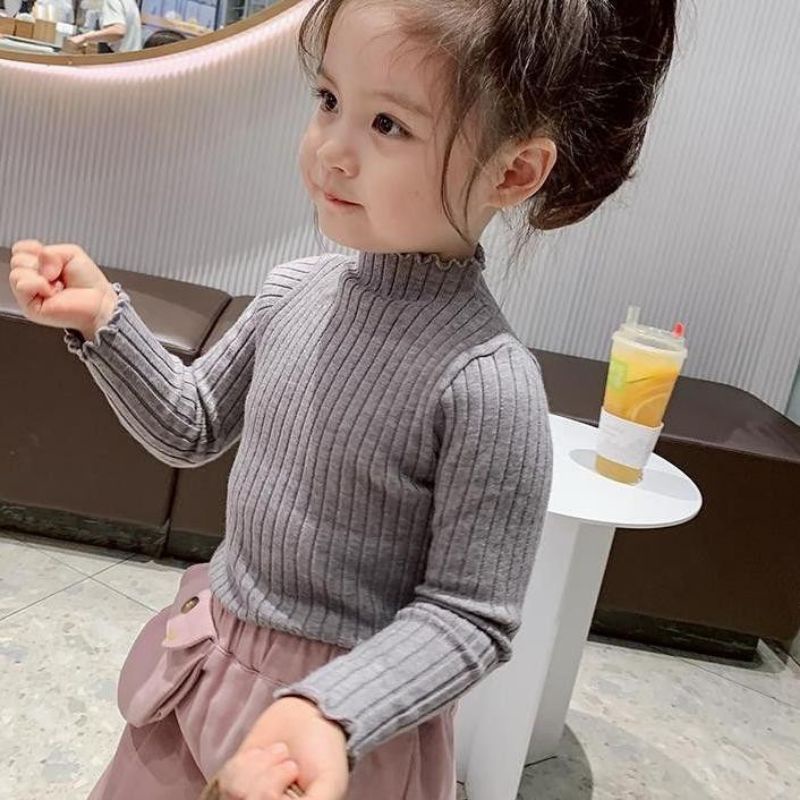 (1-4 th) Blouse rajut korea/atasan rajut anak