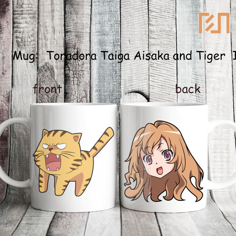 Mug Toradora Taiga Aisaka and Tiger