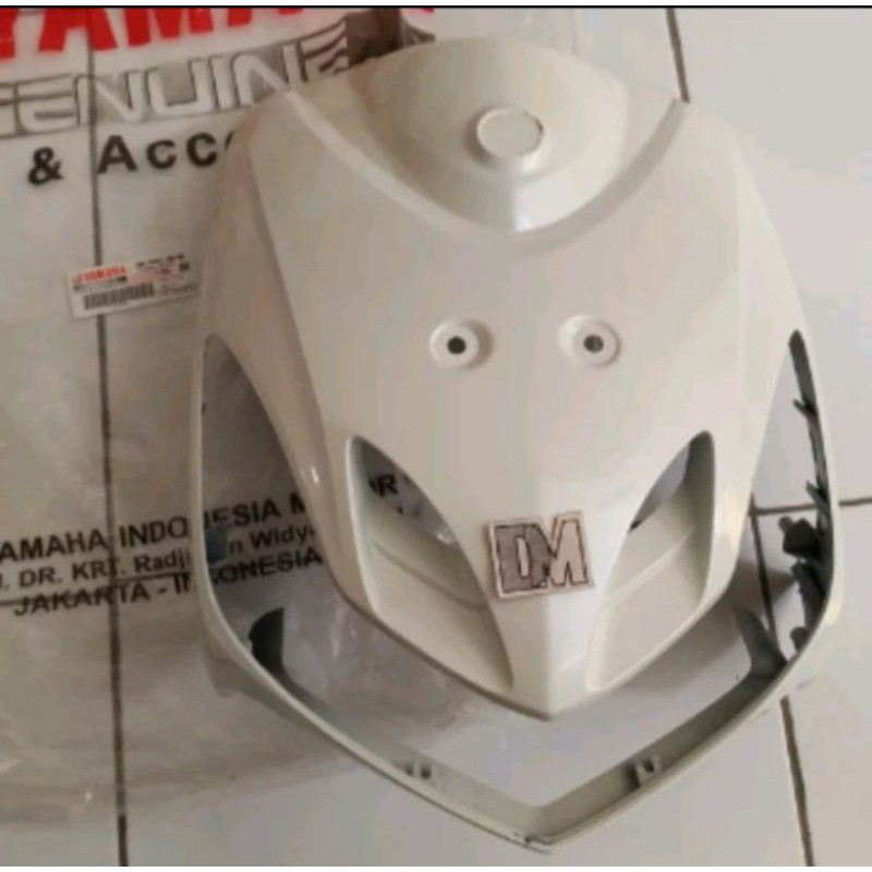 TAMENG DEPAN MIO SMILE MIO SPORTY PUTIH ORIGINAL YGP