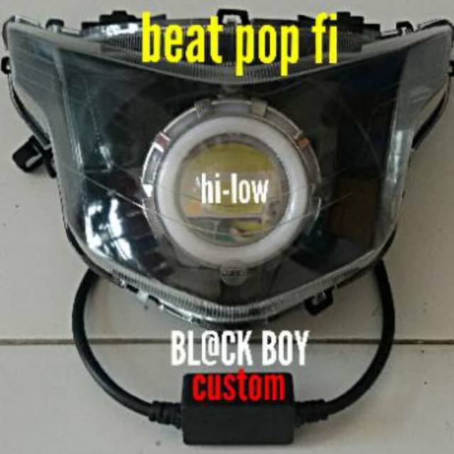 REFLEKTOR BEAT  POP FI HEADLAMP LAMPU  DEPAN BEAT  POP F1  