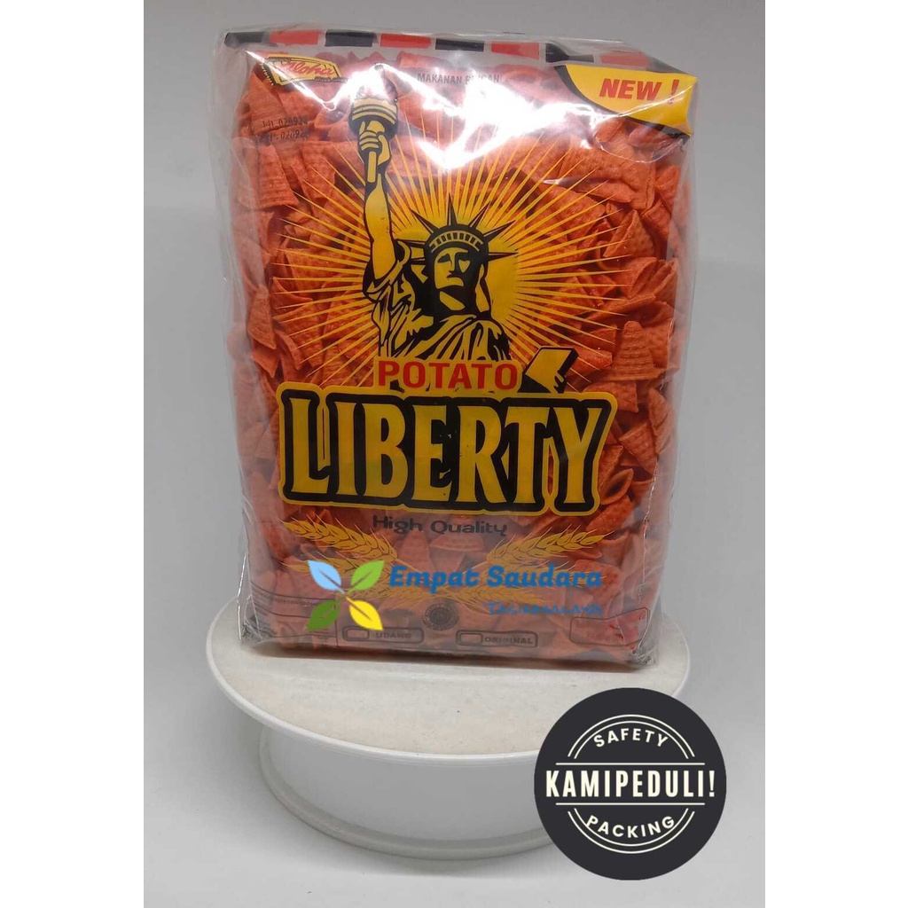 

Kerupuk Corong Merah Liberty Kemasan 1 Kg