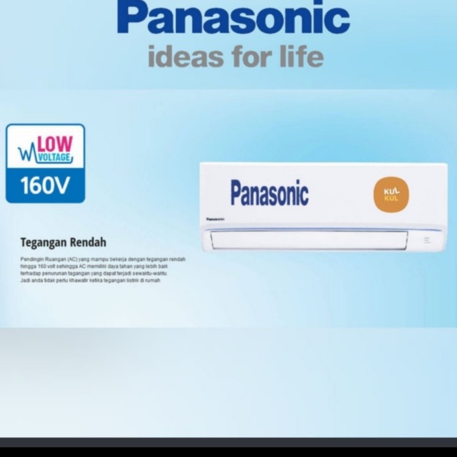 Panasonic CS-XN7WKJ Si-Biru AC Split 3/4 PK Deluxe Low Watt