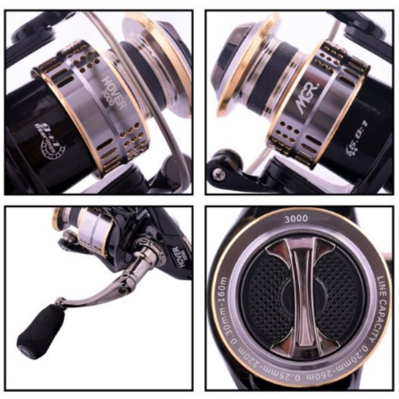 REEL MAGURO HOVER 10BALLBEARING POWER HANDLE 1000 2000 3000 4000 5000 6000 REEL SPINNING TERLARIS