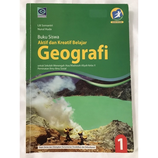 Buku Geografi SMA Kelas 10 Penerbit Grafindo