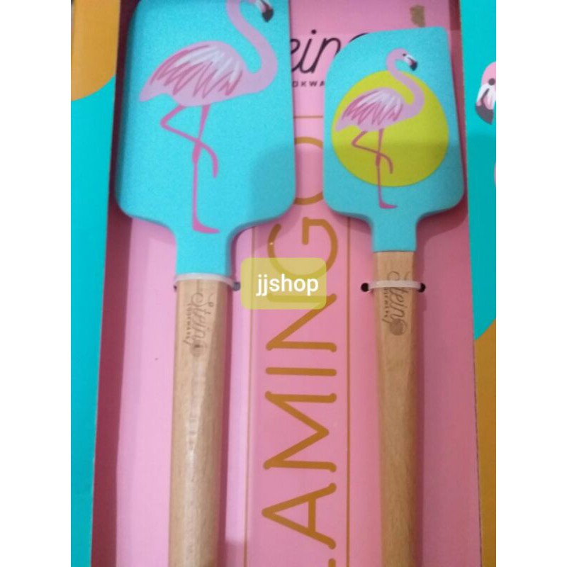 SPATULA ISI 2 /set /STEIN FLAMINGO/STEIN MUFFIN