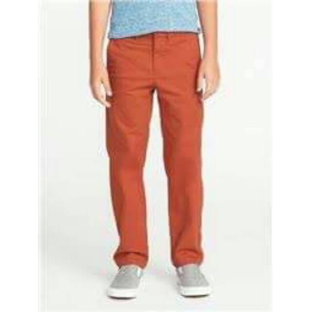 Old navy chino orange