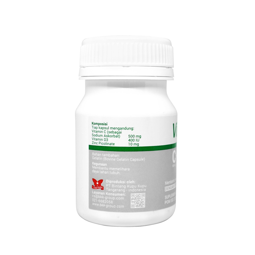 Vitalife Multivitamin Vitamin C + D3 + Zinc