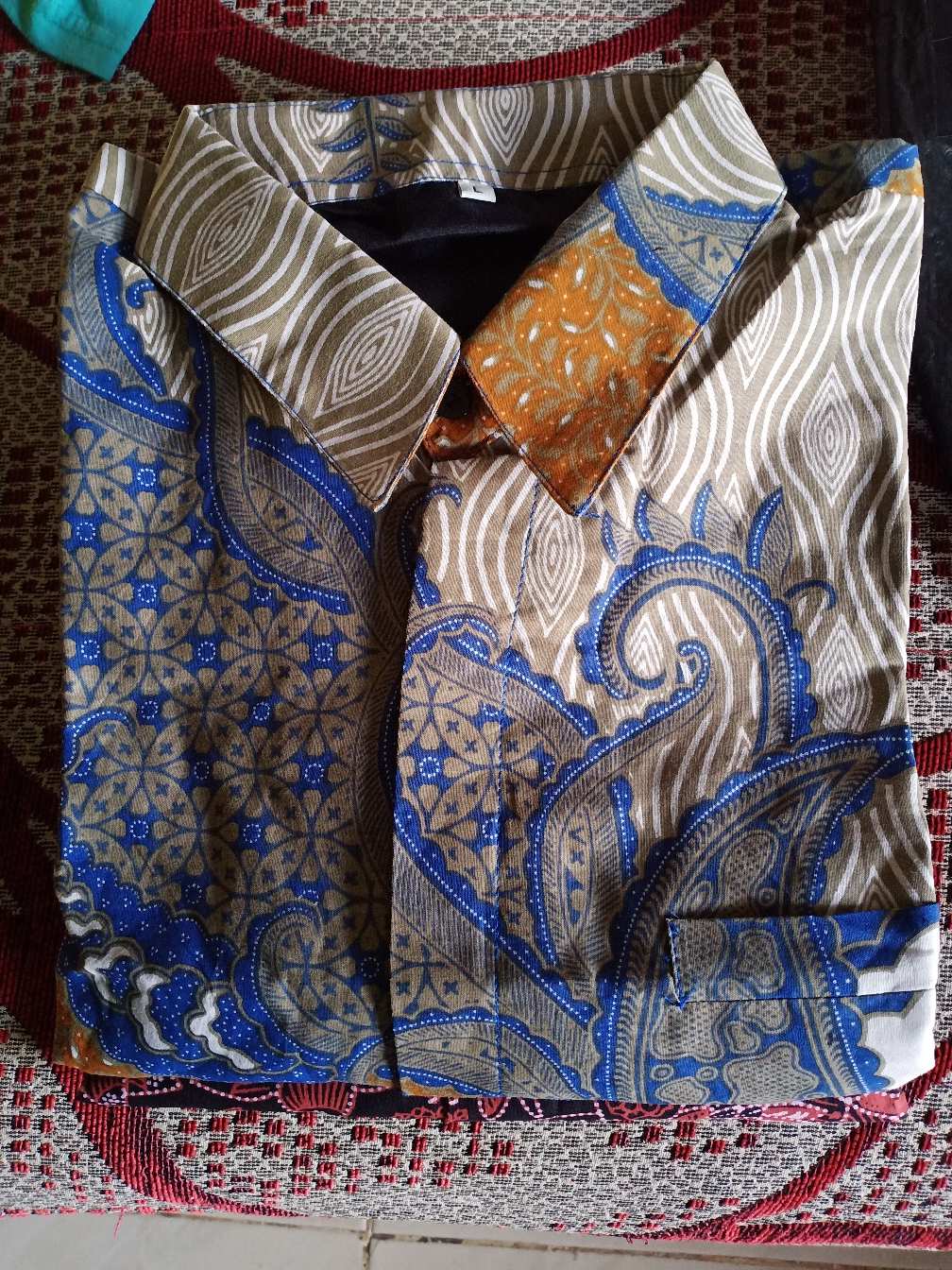 Batik Pria Bramantya Lapis Furing Katun Halus Sragenan Size M-xxl Asli Solo High Quality