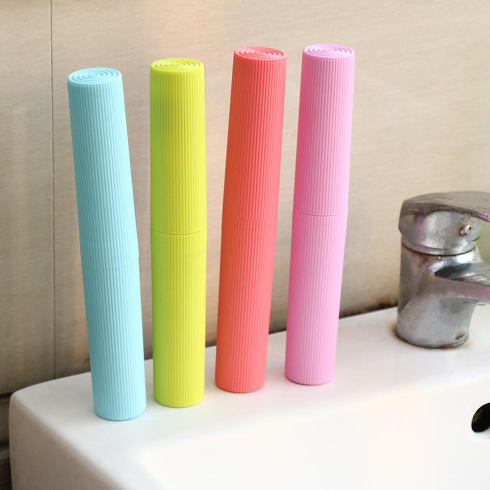 Wadah Tempat Sikat Gigi Nanas Odol Travel Portable Plastik