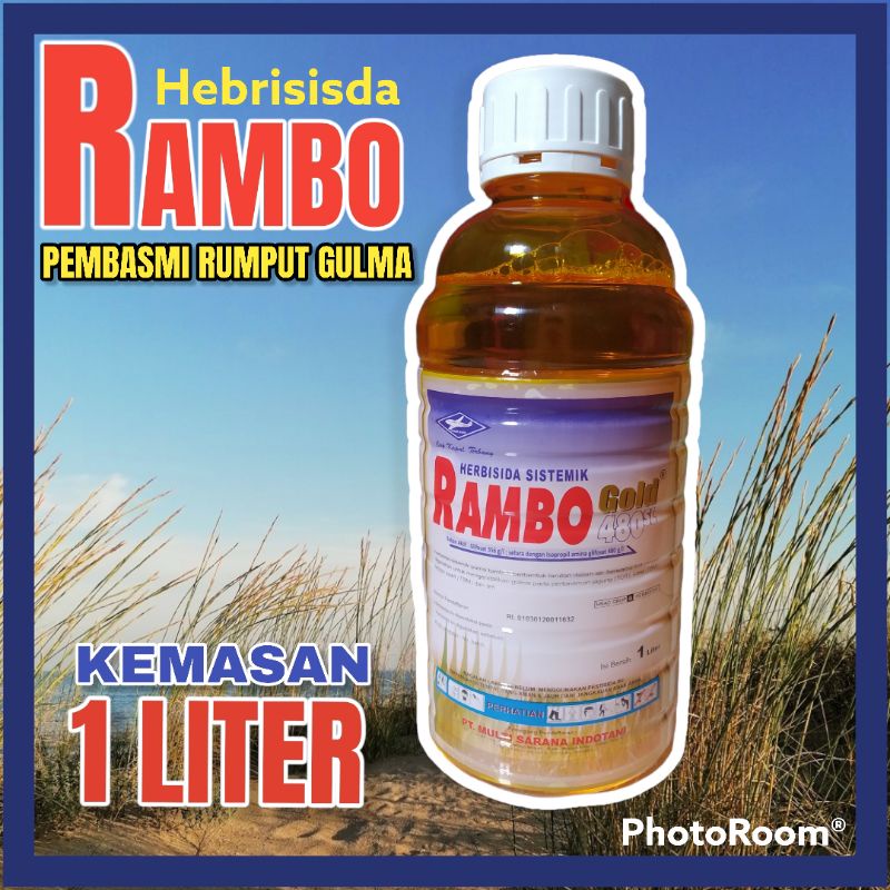 RAMBO HEBRISIDA PEMBASMI GULMA / OBAT RUMPUT GULMA / OBAT RUMPUT JAGUNG DAN CENGKEH / OBAT RUMPUT RA