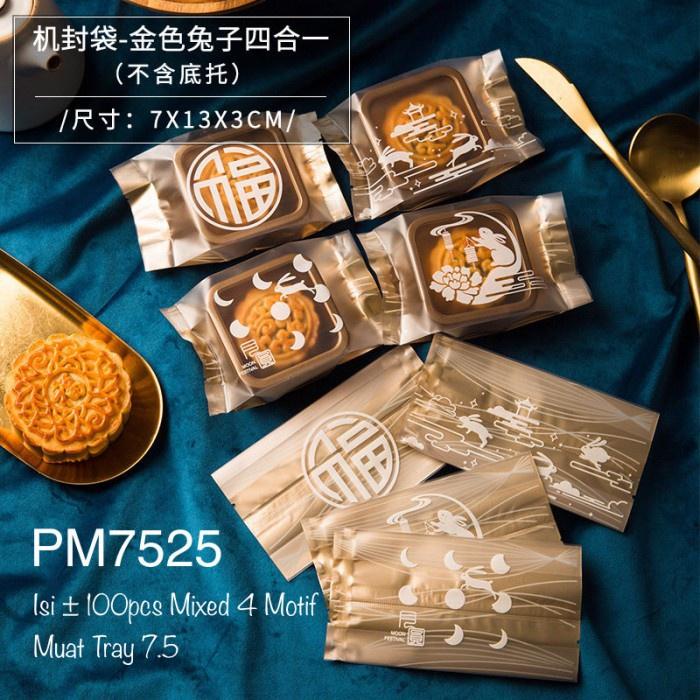 

PM7525 Plastik Mooncake Kue Bulan Packaging Serbaguna PM75 best seller