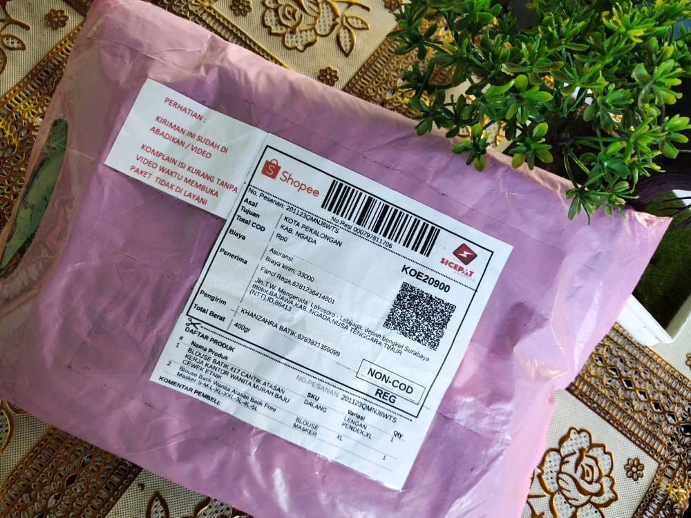 Blouse Batik Wanita Atasan Batik S-m-l-xl-xxl-3l-4l-5l