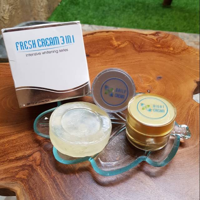 Fresh cream 3 in 1 perawatan muka