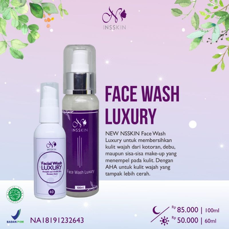 Fw luxury 100ml NS skincare