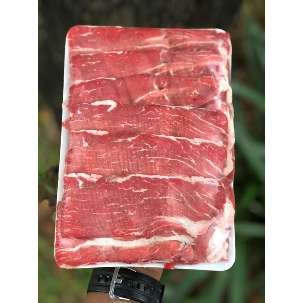 

SLICE BEEF LOWFAT RIBEYE 500 gram
