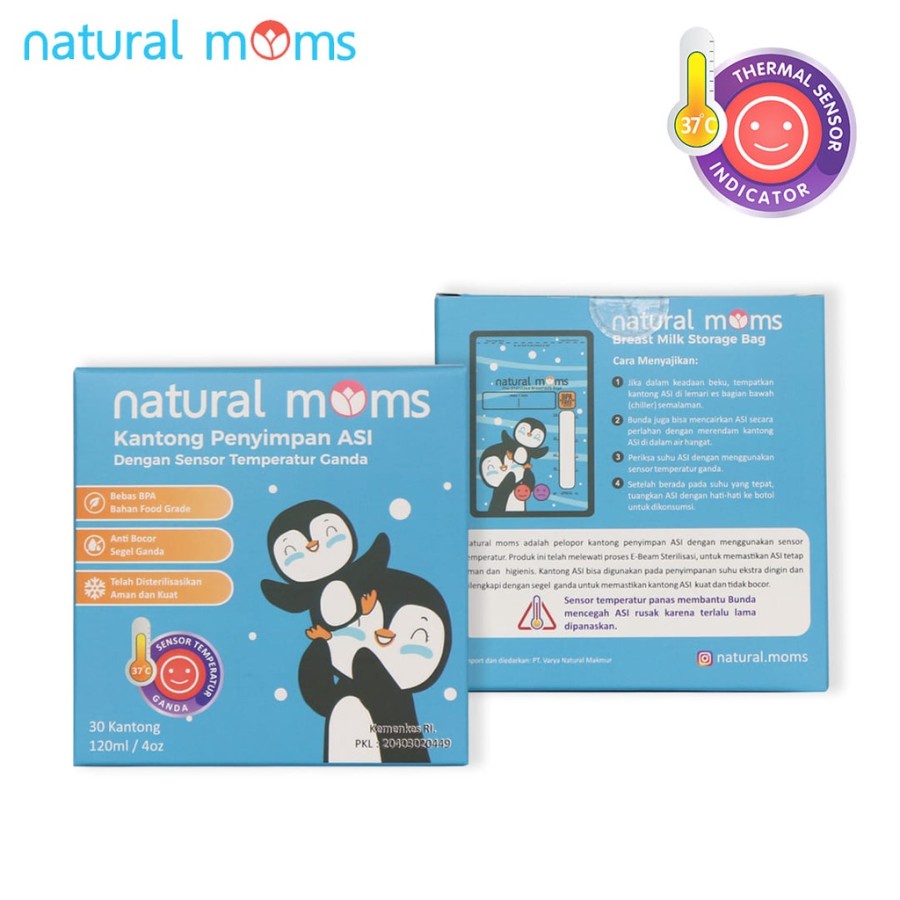 NATURAL MOMS BREASTMILK 120ML [ SNOW ]