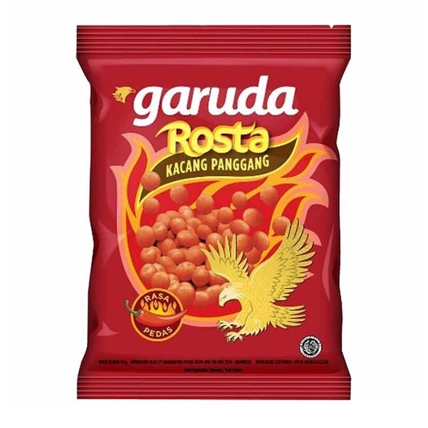 

Kacang Panggang Garuda Rosta 95gr - pedas