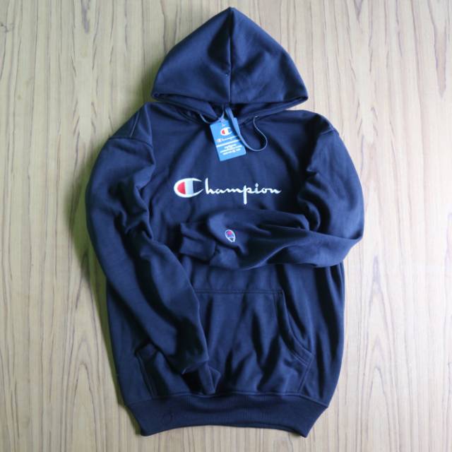 JAKET HOODIE CHAMPION NAVY