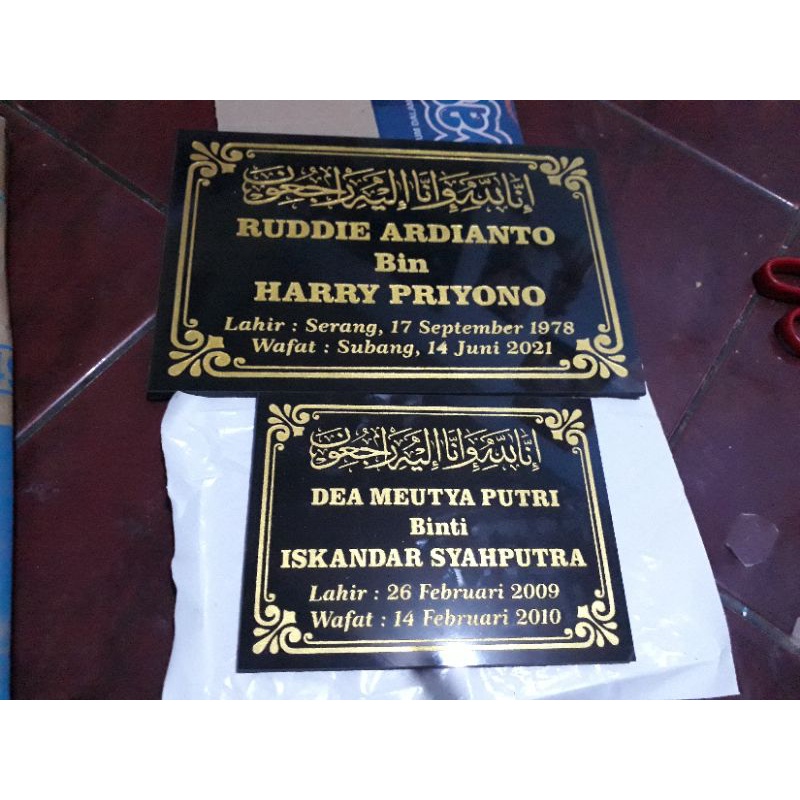 BATU NISAN MURAH uk.15x20 ekonomis